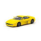 WorNessiWorld X iXO Models 1/64 Ferrari 348 Challenge Yellow thumbnail 1