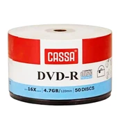 Cassa DVD-R 16X 4.7 GB/120 Min Boş Dvd 50 li Paket Kod:9453 thumbnail 1