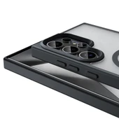 Galaxy S25 Ultra Kılıf M-safe Şarj Özellikli Mat Arka Yüzey  Sio Kapak thumbnail 6