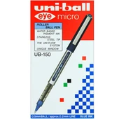 Uni-ball Ub-150 Eye Micro Roller Kalem 0.5 mm Mavi 12'li Paket thumbnail 4