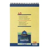 Gıpta Bloknot Block Master Spiralli Kareli 100 YP A5 1385 thumbnail 1