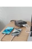 Fulltech FC55 PRIME 65W GaN Masaüstü Şarj Hub 4in1 2 USB-A 2 USB-C Hızlı Şarj Cihazı - 4
