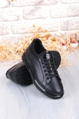 Mehmet Mete 42469 Rahat Hakiki Deri Lastik Bağcıklı Sneaker Erkek Ayakkabı thumbnail 6