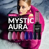 Claresa Kalıcı Oje Mystic Aura 04 Simli Koyu Pembe 5gr thumbnail 2