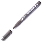 Artline Teknik Çizim Kalemi 0.3 Mm Siyah thumbnail 2