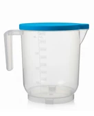 Pratik Mutfak Ölçü Kabı - 2 Litre Dereceli Şeffaf Hazne BPA Free thumbnail 4
