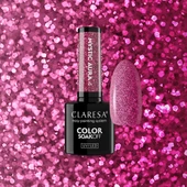 Claresa Kalıcı Oje Mystic Aura 04 Simli Koyu Pembe 5gr thumbnail 4