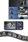 DVR Araç İçi Kamera Ön ve İç Kamera 2 İnç Ekranlı Çift Kamera - 3