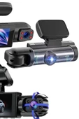 Araç İçi Full Hd Kamera Ön ve Arka Kameralı Ekranlı Araç Kamerası - 5