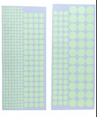 Fosforlu Etiket Karanlıkta Işık Veren Yıldız Tozu Etiketleri thumbnail 4