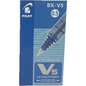 Pilot V5 Hi-Tecpoint Mavi 12Li Kutu Bx-V5-L-E thumbnail 1