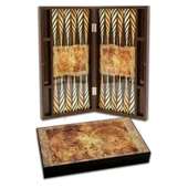 Elegance Glossy Old Map Tavla thumbnail 1