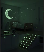 Fosforlu Etiket Karanlıkta Işık Veren Yıldız Tozu Etiketleri thumbnail 1