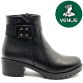 Venüs Burssella Hakiki Deri Kaymaz Taban Ortopedik Kadın Bot thumbnail 1