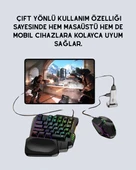 5in1 BT5.3 Mobil Oyun Kiti Klavye Mouse Dönüştürücü Seti - 4