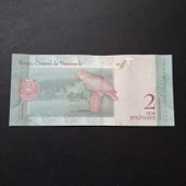 Escoines Koleksiyon 3996368f6b863e7679 2018 Venezuela 2 Bolivar ÇİL kağıt para thumbnail 4