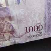 Escoines Koleksiyon 3996368f6220541a44 2017 Venezuela 1000 Bolivar ÇİL kağıt para thumbnail 2