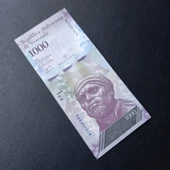 Escoines Koleksiyon 3996368f6220541a44 2017 Venezuela 1000 Bolivar ÇİL kağıt para thumbnail 4