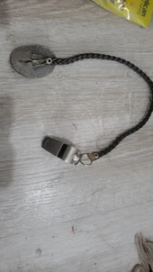 Deri kordon demir düdük thumbnail 1