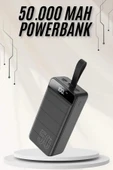 Powerbank Çoklu Şarj Girişi 50.000 Mah Taşınabilir Dijital Göstergeli - 1