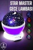 Çocuklara Özel Yıldızlı Gece Lambası - 1