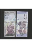 Escoines Koleksiyon 3996368f812f26b728 2017 Venezuela 1000Bolivar Çil eski yabancı kağıt para - 1