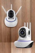 Ev Kamerası Wifi Kamerası Video Kayıt Çift Yönlü Hareket Sensörü Bebek - 2
