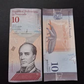 Escoines Koleksiyon 3996368f620ef58e31 2018 Venezuela 10Bolivar ÇİL kağıt para - 5