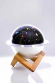 Hava Nemlendirici Masa ve Gece Lambası USB Projeksiyon Aromaterapi - 5
