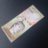 Escoines Koleksiyon 3996368f6c9f564da2 Venezuela 2000Bolivar Çil eski yabancı kağıt para thumbnail 4