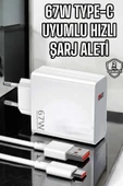 Şarj Aleti Turbo Hızlı 67W Type-C Hızlı Şarj - 1