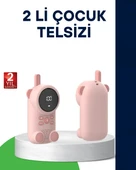 LCD Ekranlı Bebek Telsizi – İki Yönlü Ses, Uzun Menzil, Çocuk Dostu Tasarım - 1