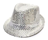 pilelistore Payetli Çocuk Şapkası Gümüş Renk - 1