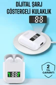 Kablosuz Müzik Keyfi Sunan LED Şarjlı TWS Bluetooth Kulaklık - 1