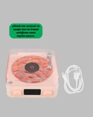 Retro Kristal Netliğinde Ses – Gece Işıklı Retro Bluetooth Hoparlör - 2