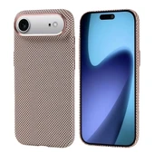 iPhone 17 Air Kılıf Kablosuz Şarj Özellikli Karbon Fiber Görünümlü Nekst Kapak thumbnail 4