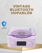 Retro Pikap Tasarımlı Bluetooth Hoparlör – Projektörlü Şarjlı Lamba - 1