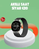 Akıllı Saat – Dokunmatik Ekran, Kalp Atışı ve Spor Takibi thumbnail 1