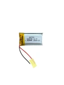pilelistore 602035 3.7V 400mAh Li-Polymer Pil (Devreli/1.5A) - 1