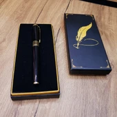 pilelistore Siyah Desenli Metal Kalem - 1