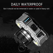 pilelistore PeakStar PS-010 800 Lümen Zoomlu Şarj Göstergeli Cob LED Usb'li Şarjlı Kafa Lambası - 3