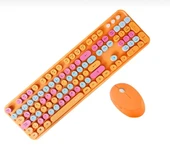 pilelistore Tr Mofii Sweet Turuncu Klavye Mause Set - 1