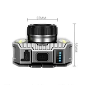 pilelistore PeakStar PS-010 800 Lümen Zoomlu Şarj Göstergeli Cob LED Usb'li Şarjlı Kafa Lambası - 2