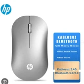 pilelistore Hp Dm10 Gümüş Bluetooth Wireless Mouse - 1