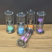 pilelistore Metal 10 Dakikalık Kum Saati - 1