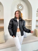 Puffer kısa mont siyah st25534 thumbnail 1