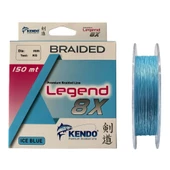 Kendo Legend X8 150m 0,10mm Ice Blue Örgü İp Misina - 1