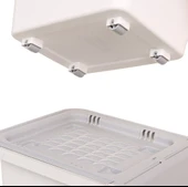 Technow Motek TCH-MT04B 33 Litre Jumbo Boy Bambu Desen Tekerlekli Tekli Organizer + Temizlik Seti thumbnail 8