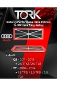 Audi - Q3 - TT (2.0 TFSİ-2.0 TDİ) Performans Hava Filtresi-(%30 Hava Akış Artışı) - 1