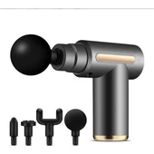 4 Başlıklı 6 Kademeli Titreşimli Şarjlı Mini Masaj Aleti - 5